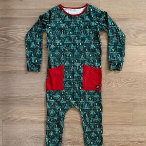 Rags to Raches Kids Christmas Holiday Bodysuit